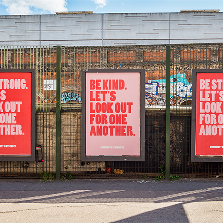 Outdoor Poster Printing example
