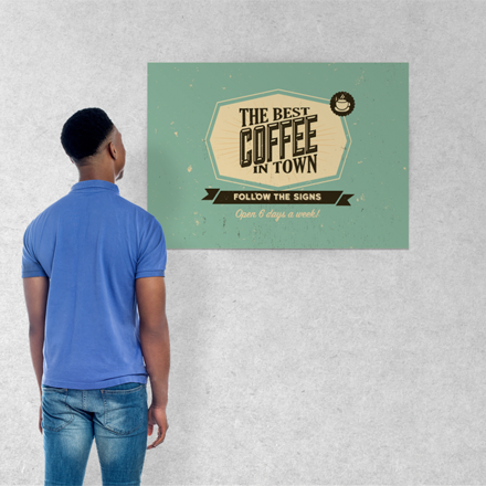 40" x 30" Poster Image Showing Scale