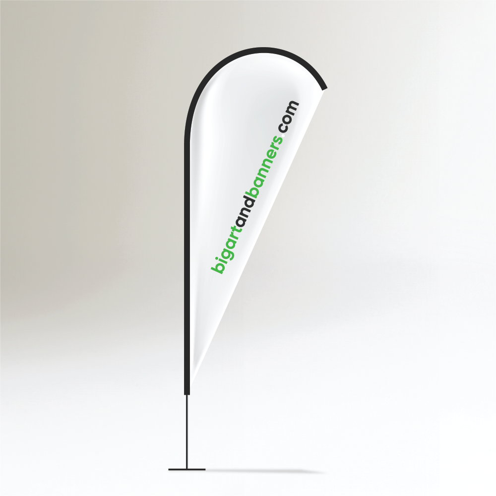 Teardrop Flags example