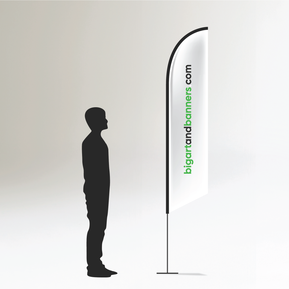 Small Angled Flag