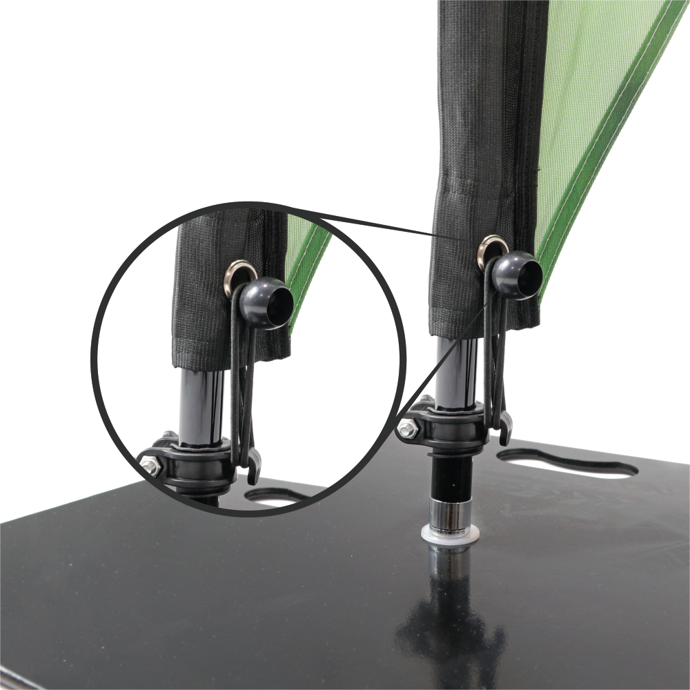 Teardrop Flag Fixing