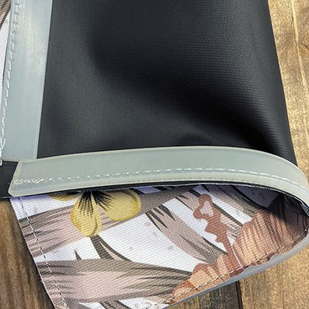 Black Back Polyester for Tension Frame System