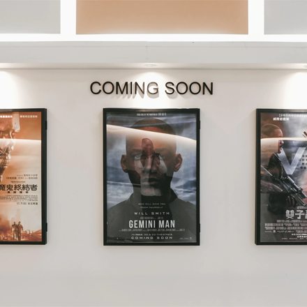 Full colour indoor advertisement posters 