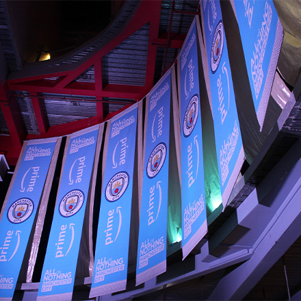 Hanging Fabric Banners for Event Branding
