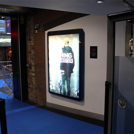 Large Backlit Poster for Cinema Promotions