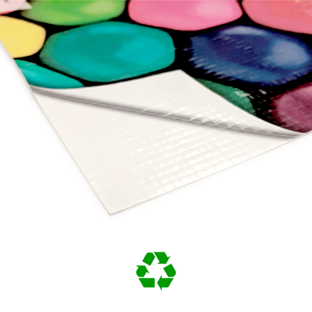 Image of recyclable eco-friendly banner material