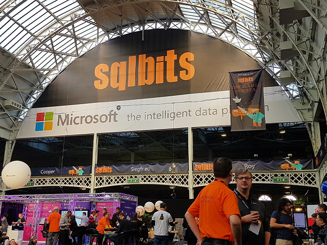 Microsoft sqlbits conference printing for event