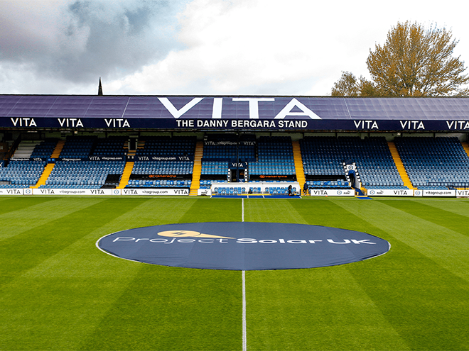 Edgeley Park football stadium printing project