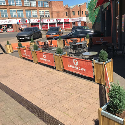 Banner Frames example