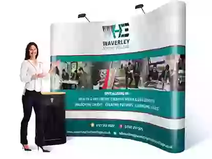 4 x 3 Pop Up Stands example