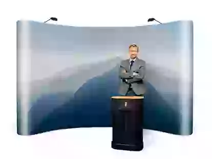 5 x 3 Pop Up Stands example