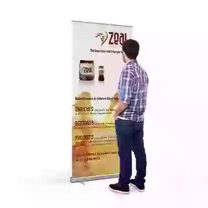 800mm x 2000mm Roller Banner example