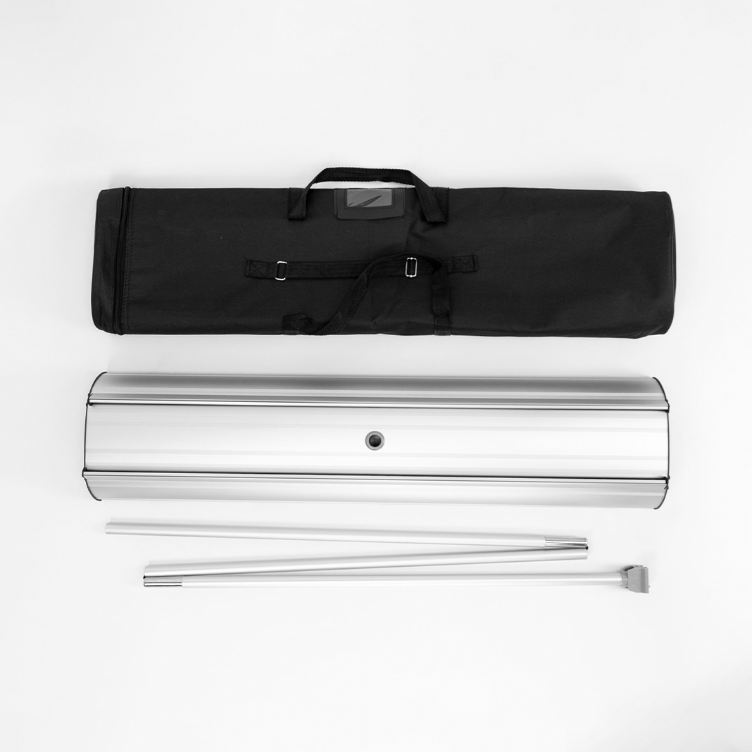 800mm x 2000mm Double Sided Roller Banner Full Kit