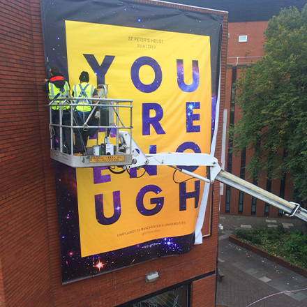 Banner Installation Services Big Art and Banners