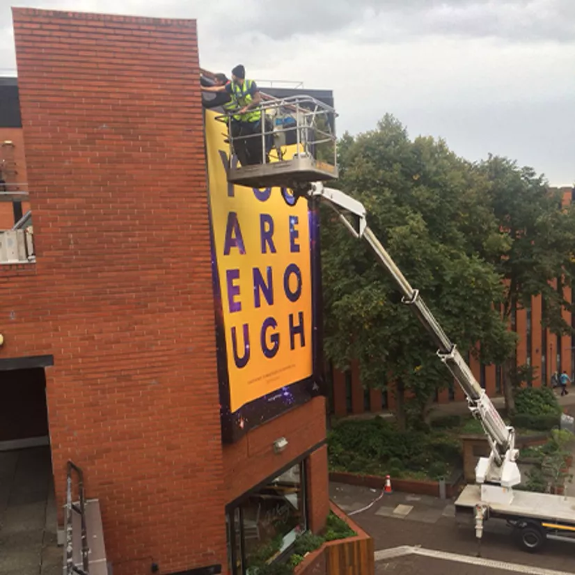 Banner Installation Services | Big Art and Banners