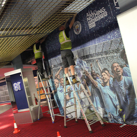 Banner Installation Services Big Art and Banners