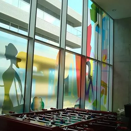 Clear Self-Adhesive Vinyl applied to Windows