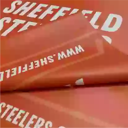 Double Sided PVC banner for Sheffield Steelers