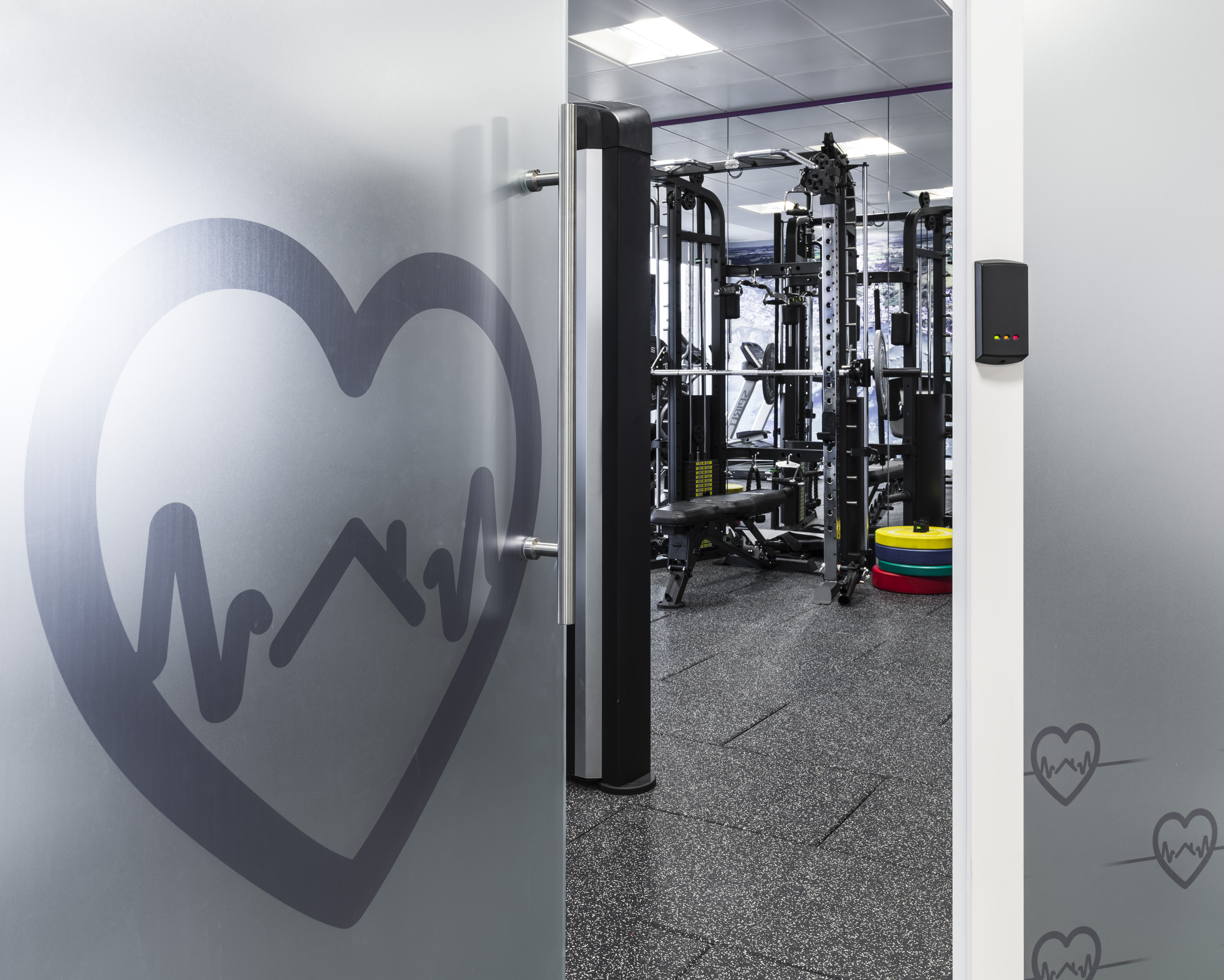 Frosted Window Film example