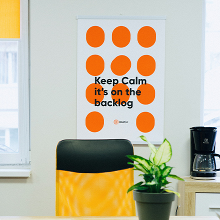 Indoor Poster Printing example