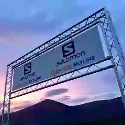 PVC banner printing for Salomon Glen Coe Skyline race