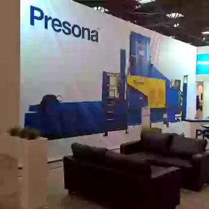 PVC banner for Presona