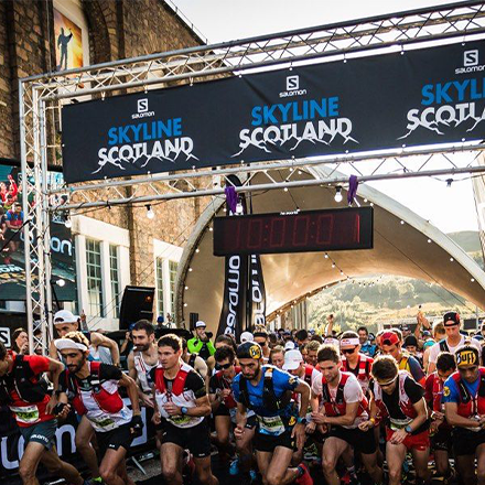 PVC Banner Printing for Skyline Scotland Race