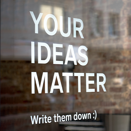 White Self Adhesive Vinyl Printing example